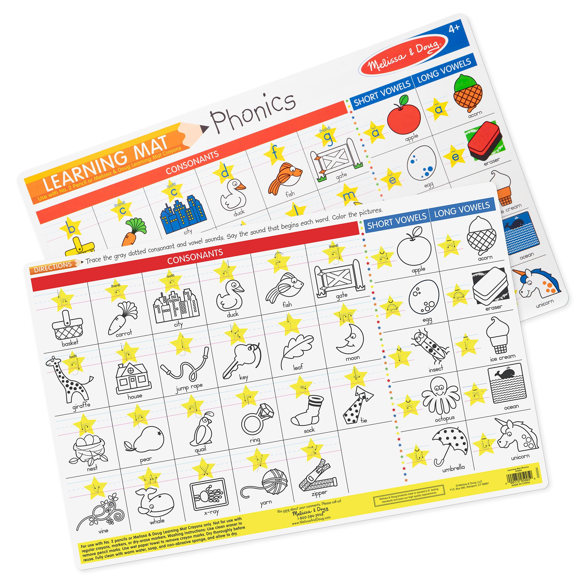 Melissa & Doug Learning Mat- Phonics