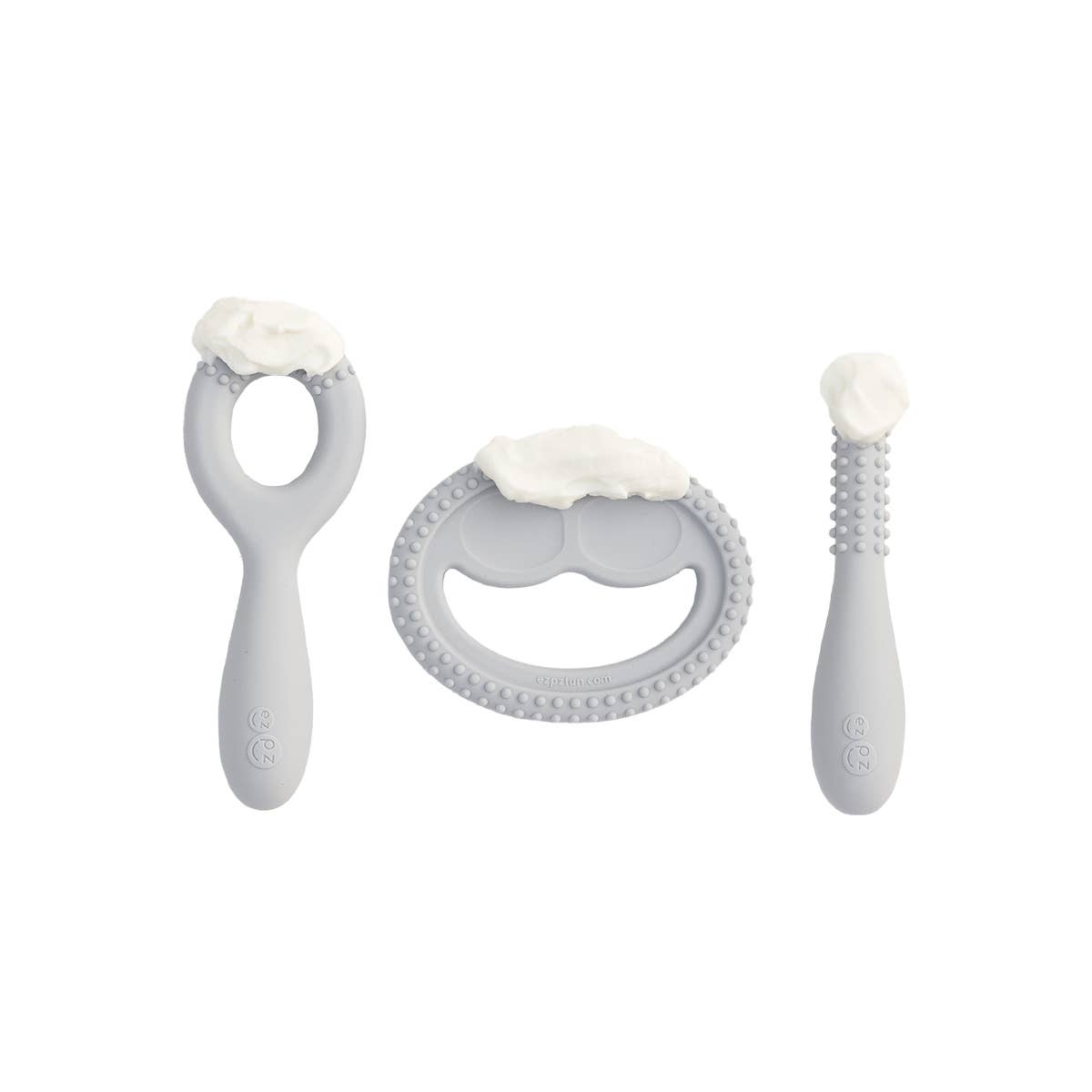 Oral Development Tools (Baby / Toddler 3+ months): Pewter