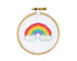 Mini Rainbow Cross Stitch Kit
