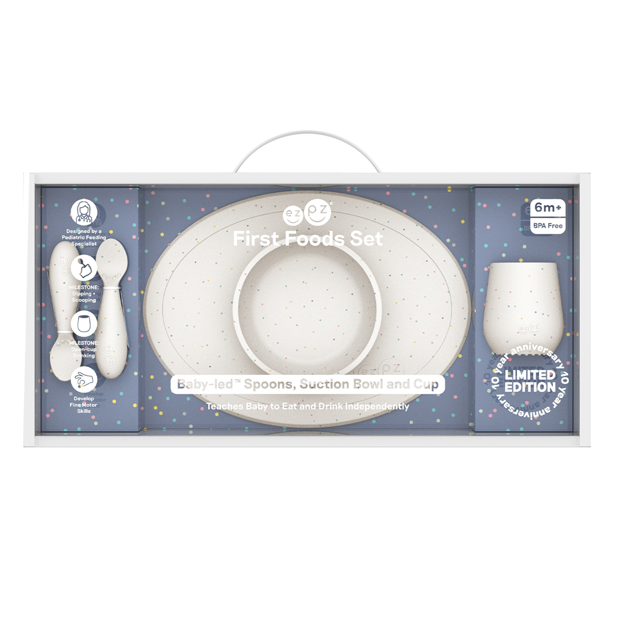First Foods Set (Baby 4+ months): Confetti