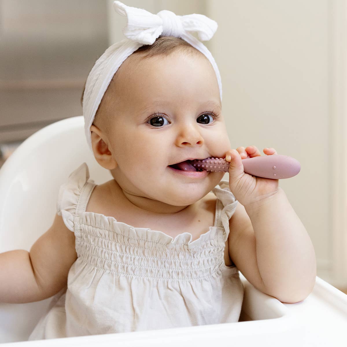 Oral Development Tools (Baby / Toddler 3+ months): Pewter