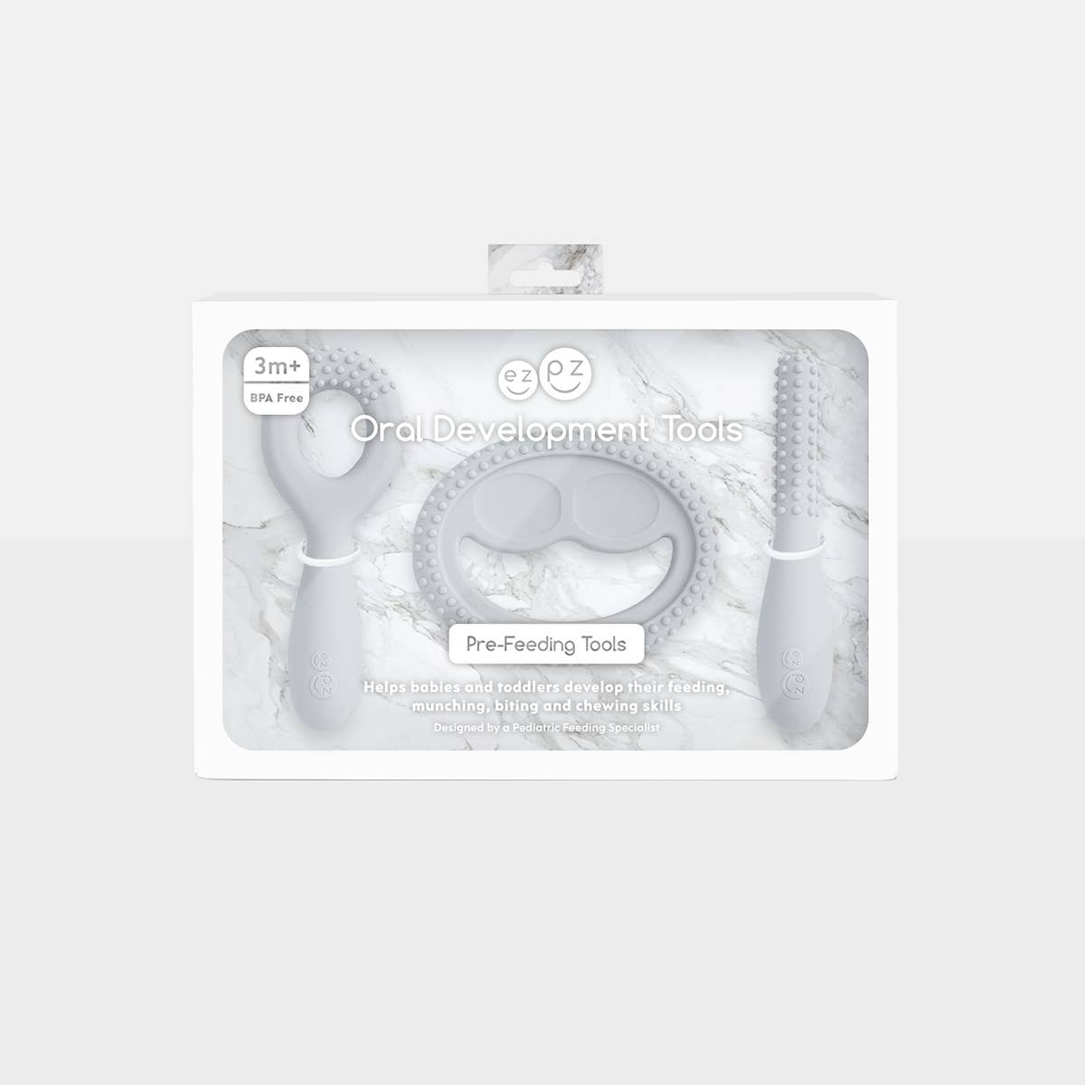 Oral Development Tools (Baby / Toddler 3+ months): Pewter