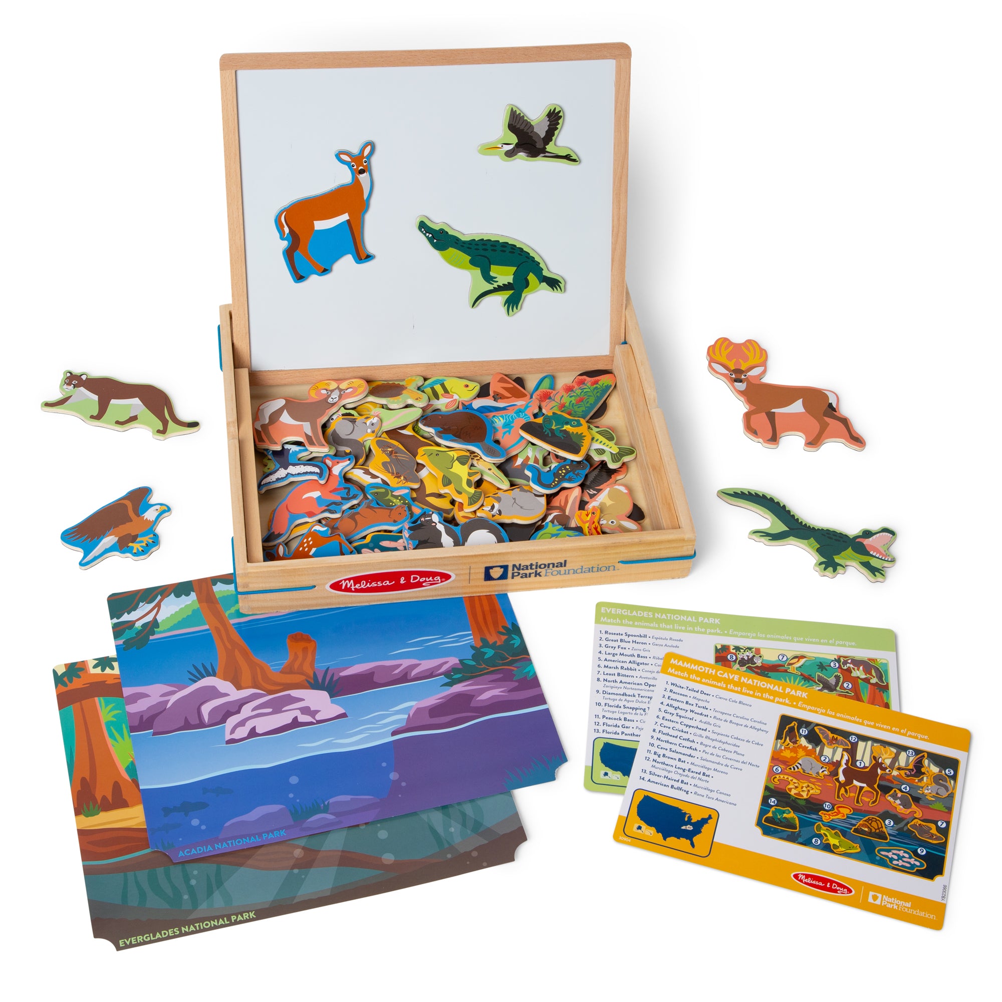Melissa & Doug - National Parks Picture Matching Magnetic Game