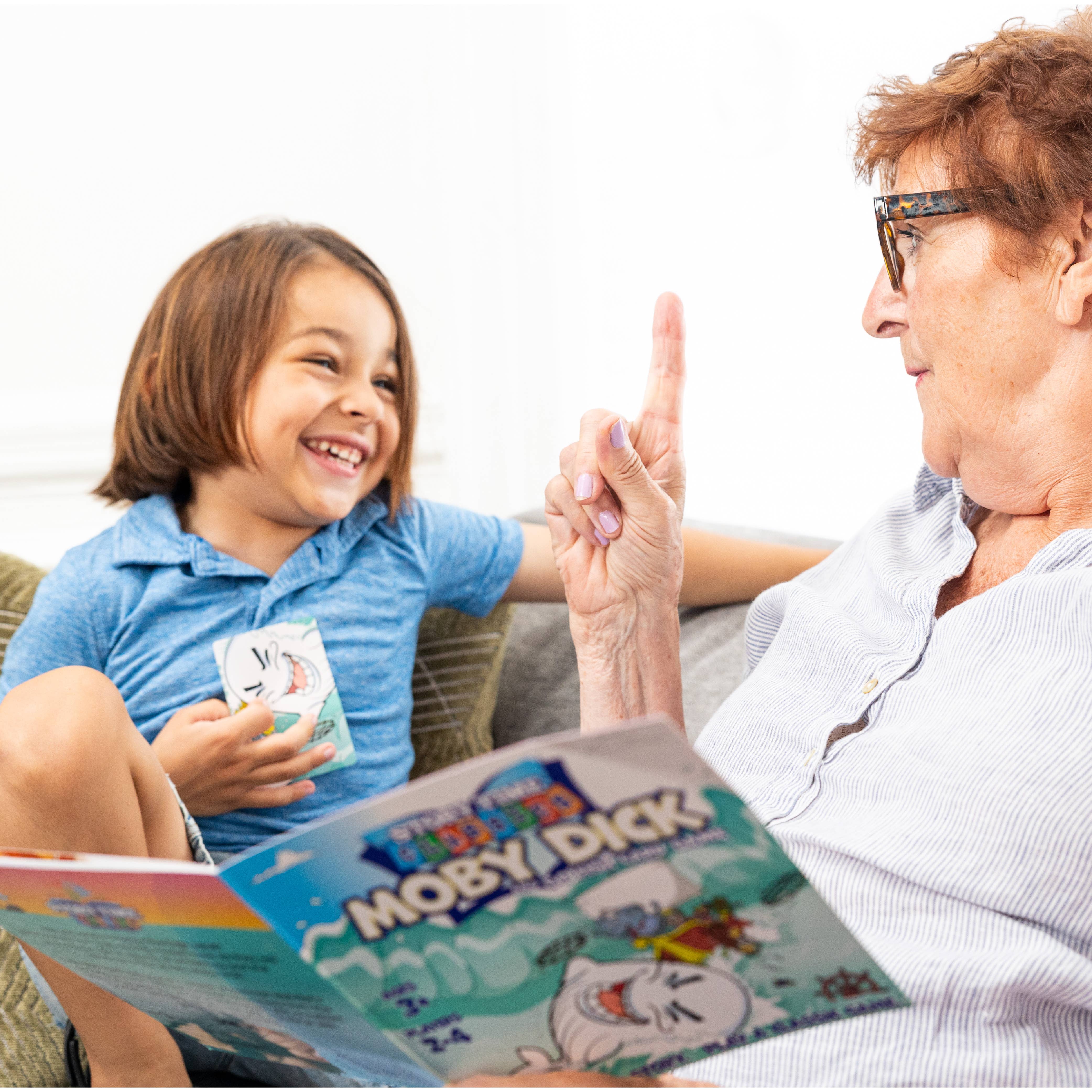 2-in-1 Moby Dick and Go Fish Card Games
