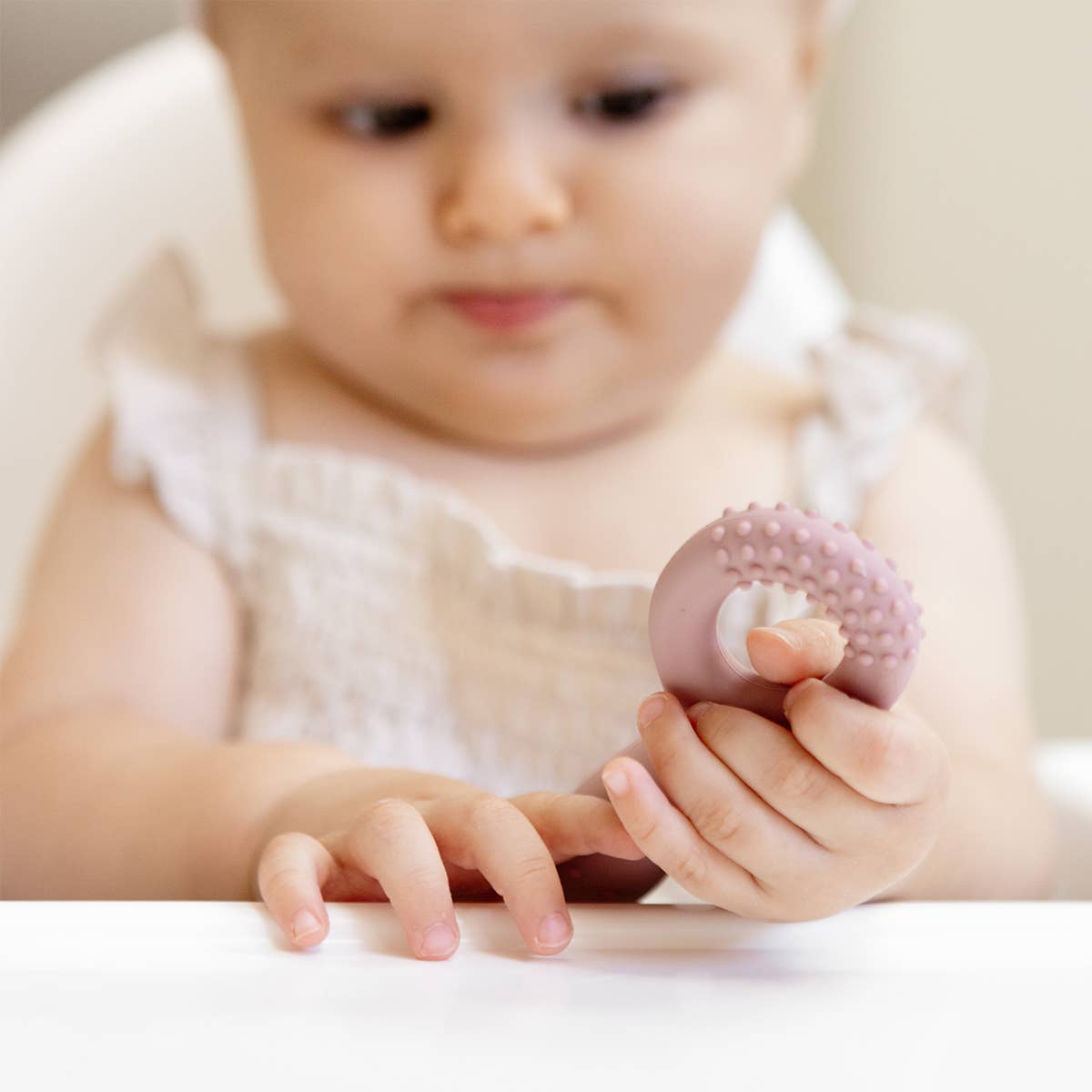 Oral Development Tools (Baby / Toddler 3+ months): Pewter