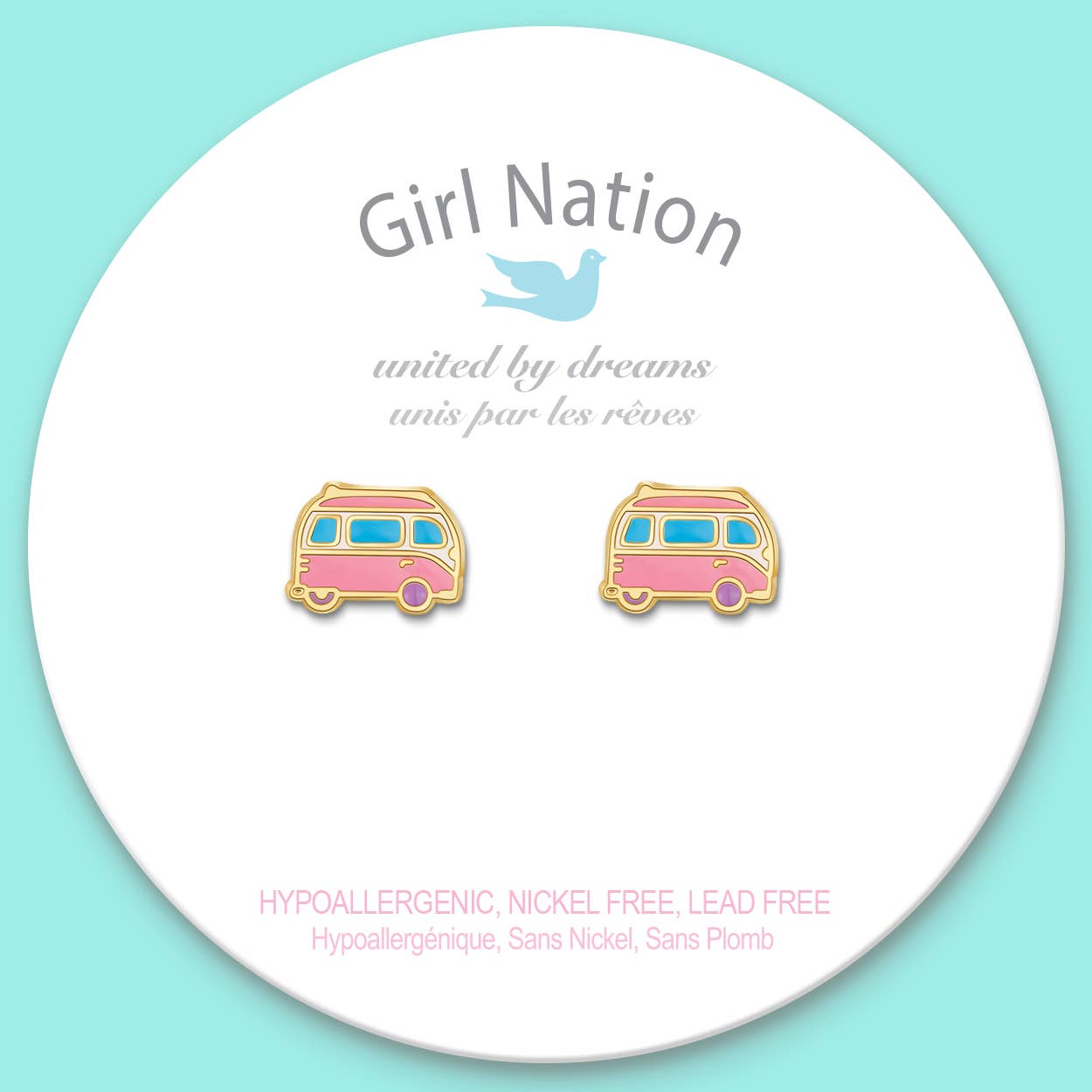 Happy Camper Cutie Stud Earrings