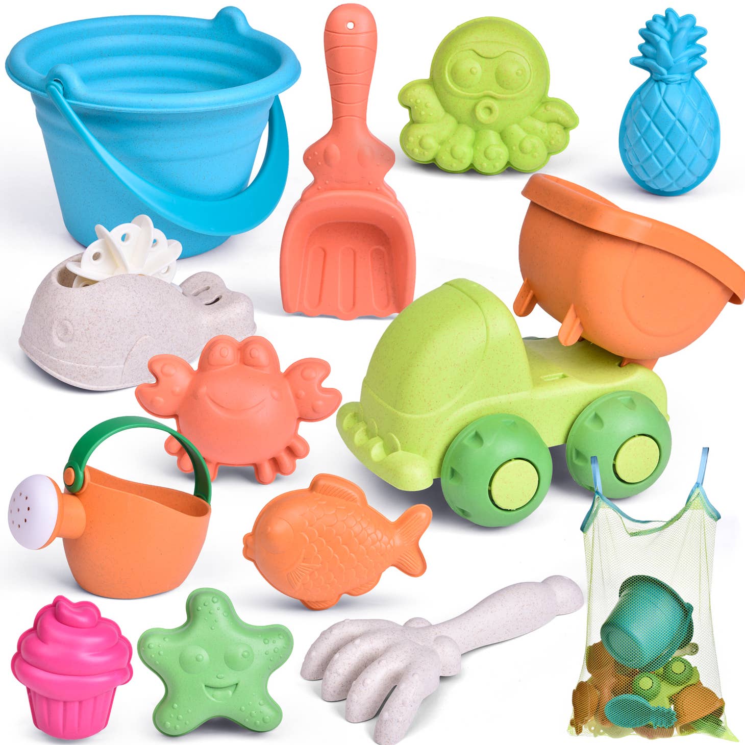 12 Pieces Beach Toys Sand Toys Snow Toys