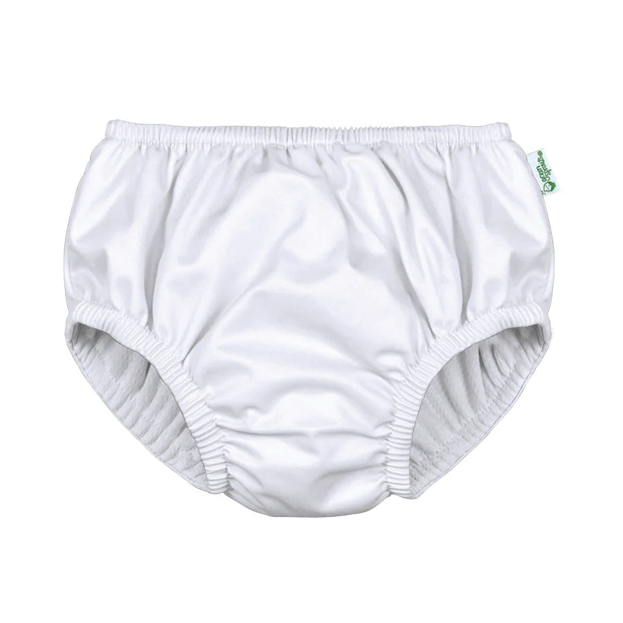 Eco Pull-up Swim Diaper- White