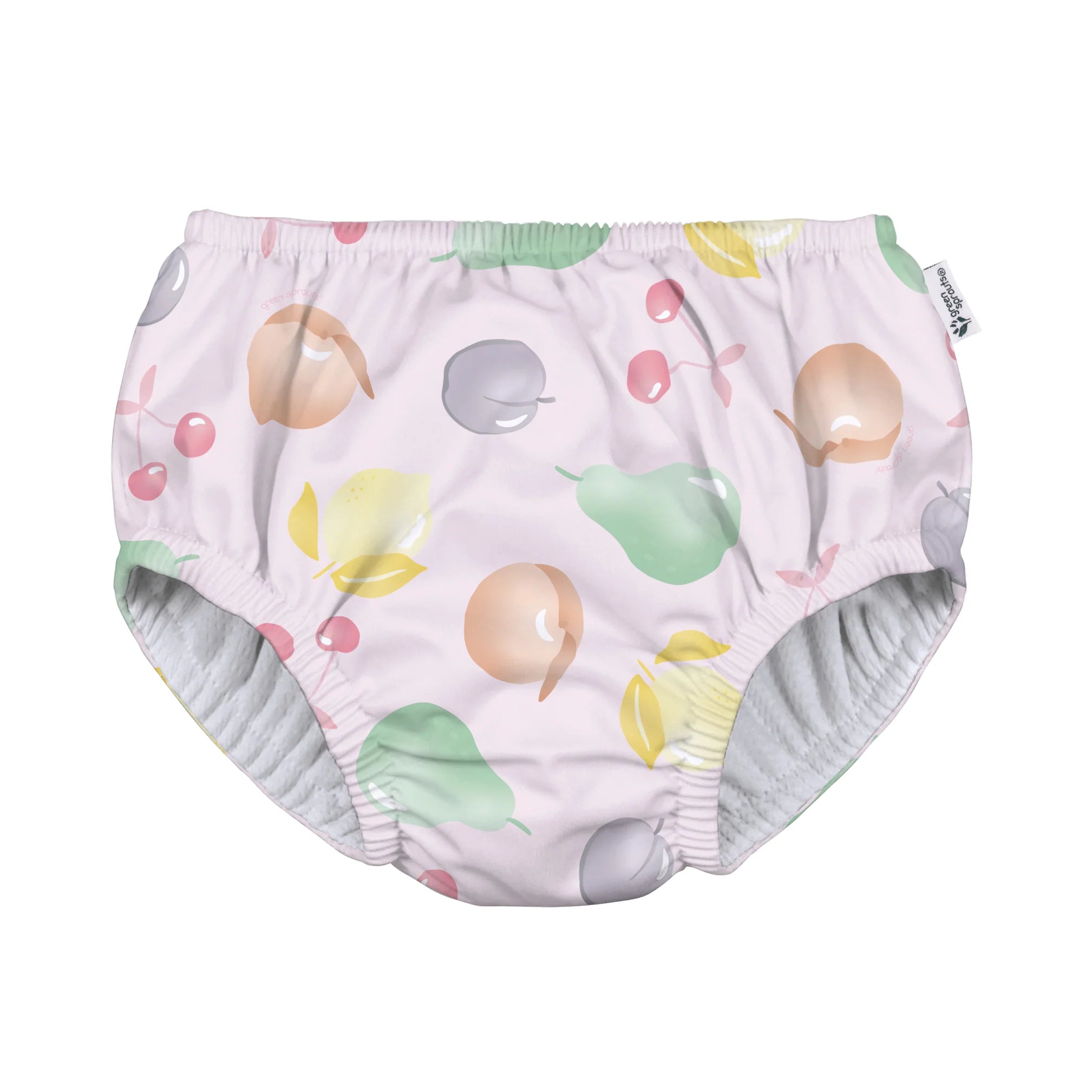 Eco Pull-up Swim Diaper- Light Pink Fruit Mix