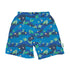 Eco Swim Trunks with Built-in Diaper-Navy Turtle