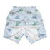 Easy-Change Eco Swim Trunks- Light Blue Dinos