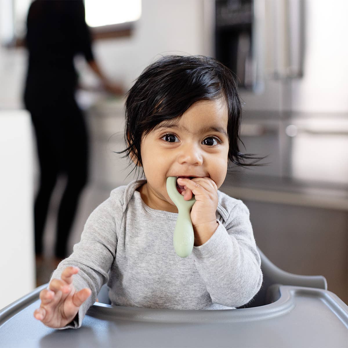 Oral Development Tools (Baby / Toddler 3+ months): Pewter