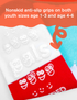 Milk & Cookies Non-Slip Mismatched Socks for Kids: KIDS LARGE