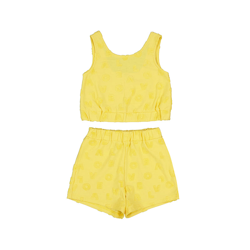 Terry Shorts Set-Mimosa S24-6278