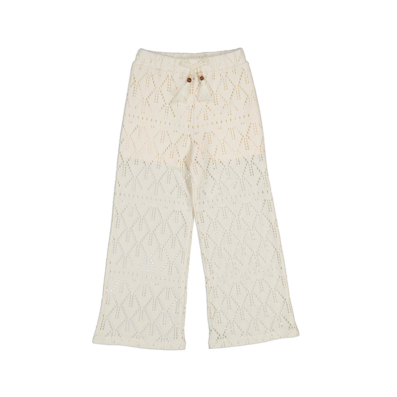 Openwork Top & Pant- Chickpea S24-6025 & 6504