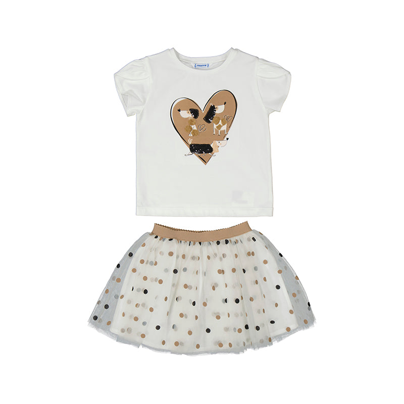 Tulle Skirt Set S25-3946