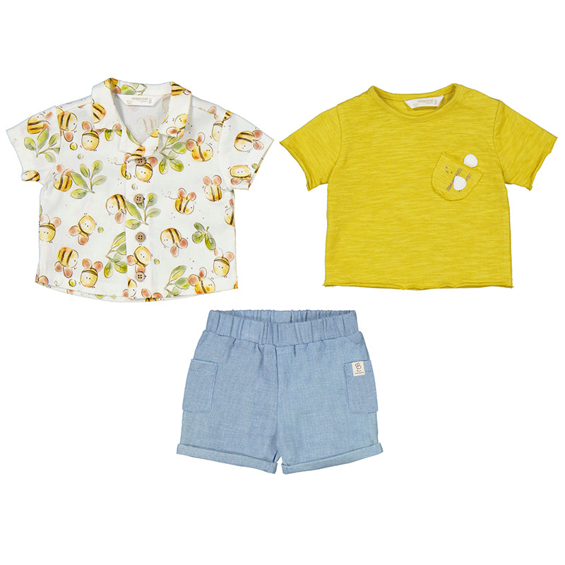 Short Set with Overshirt S25-1205