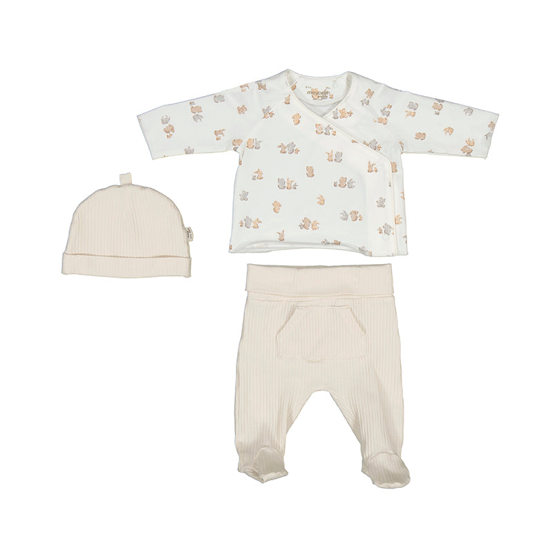 Knit Leg Warmer Set- Natural S25-9906