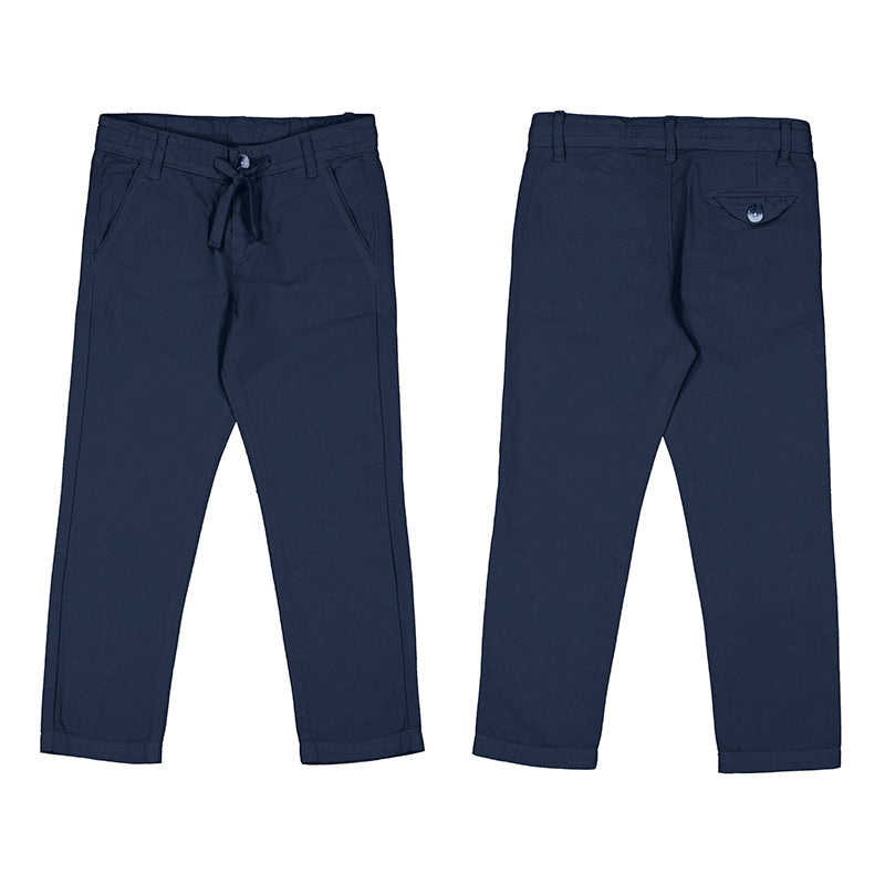 Linen Pant- Midnight S25-3568