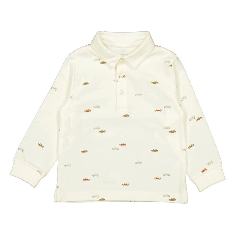 L/S Cars Polo- Cream W25 2102