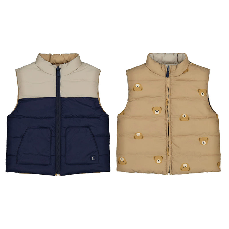 Reversible Vest- Blue W25 2348