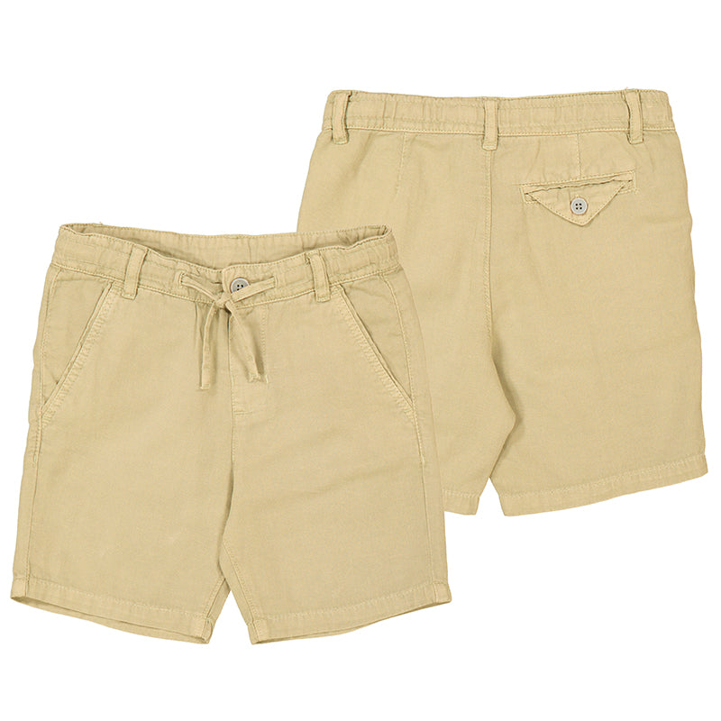 Linen Shorts- Cookie S25-3226