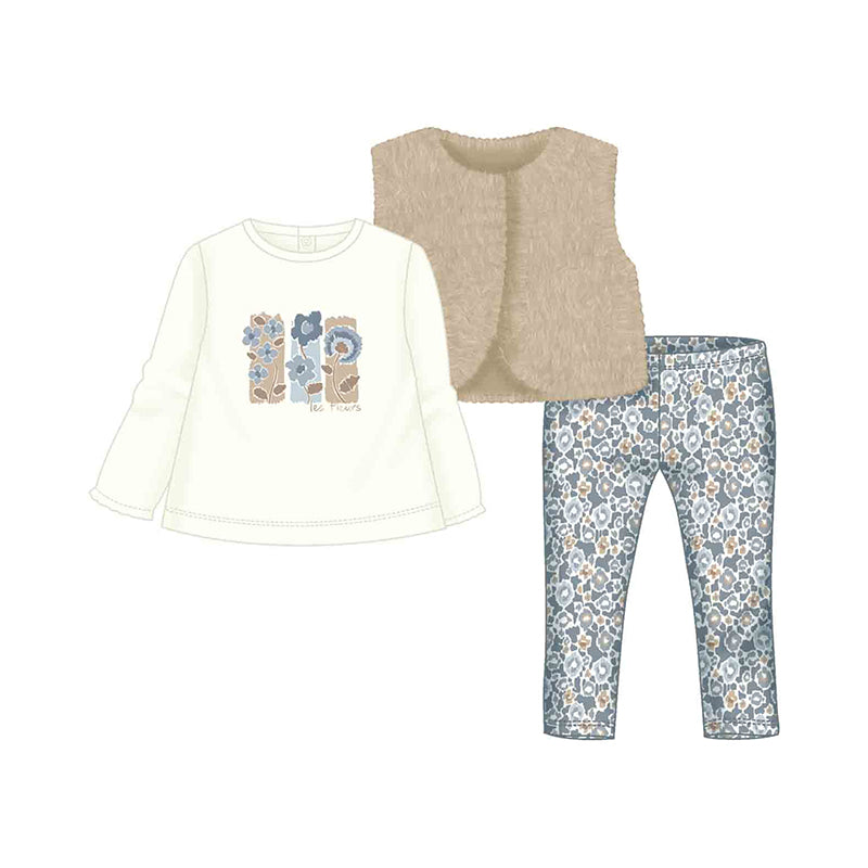 Vest/Shirt/Pant Set- Bluebell W25 2739