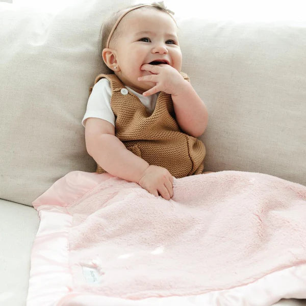 Saranoni Lush Mini Blanket with Satin Border