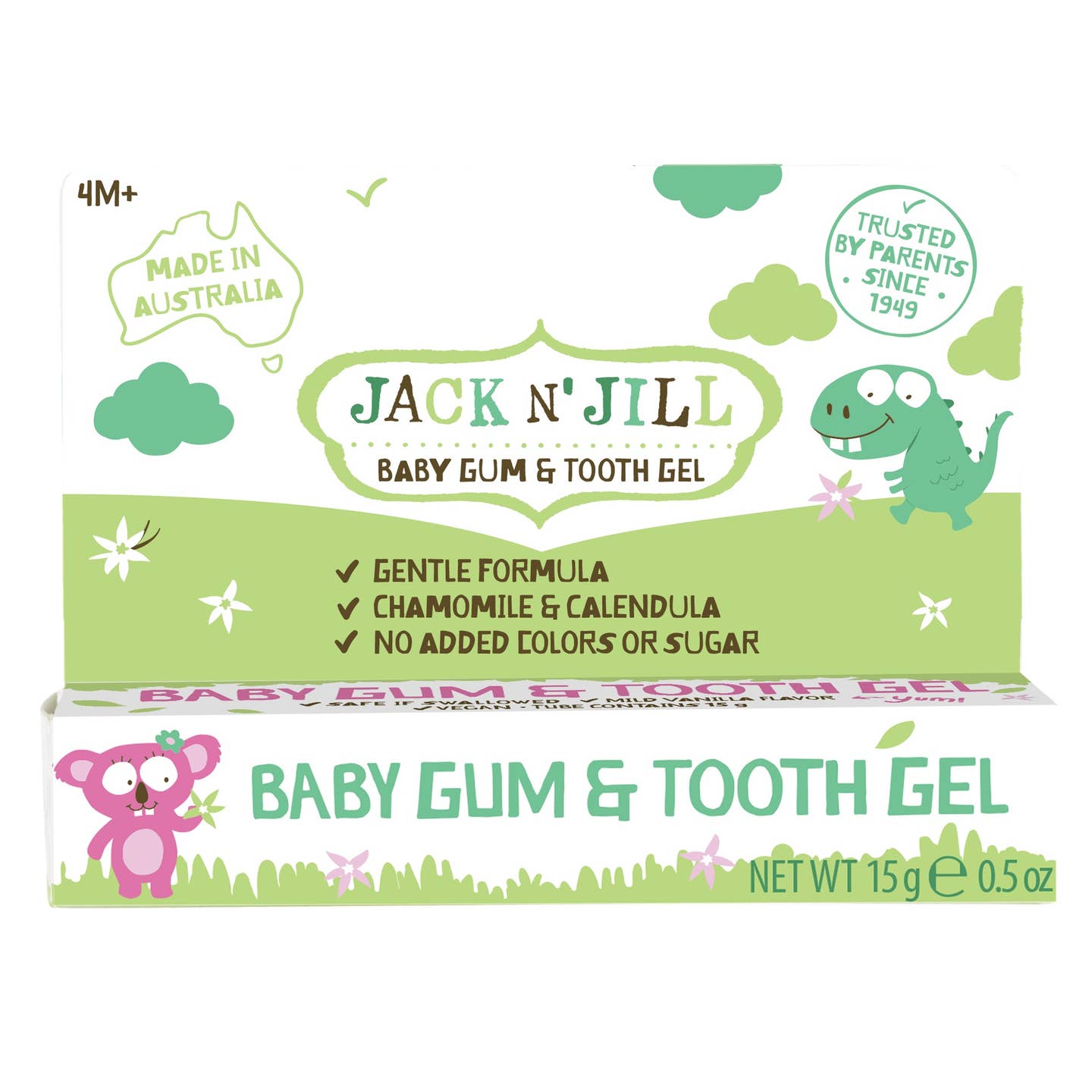 Natural Jack N' Jill Baby Gum & Tooth Gel