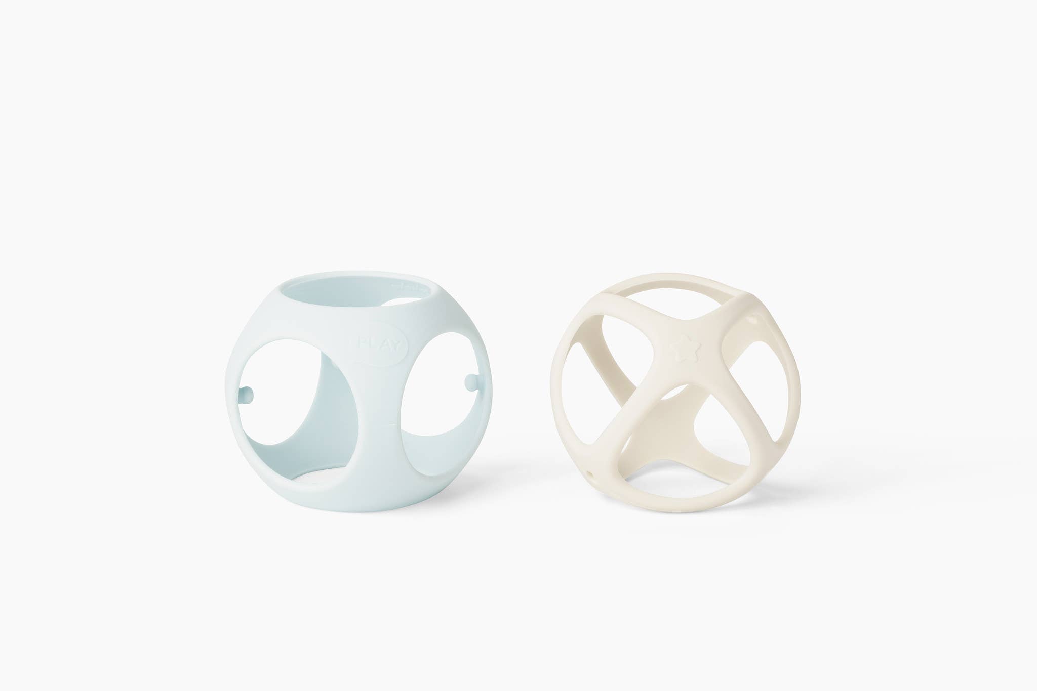 ToyLab - Ball Trio - Dual Teething Ball Toy Dishwasher Safe