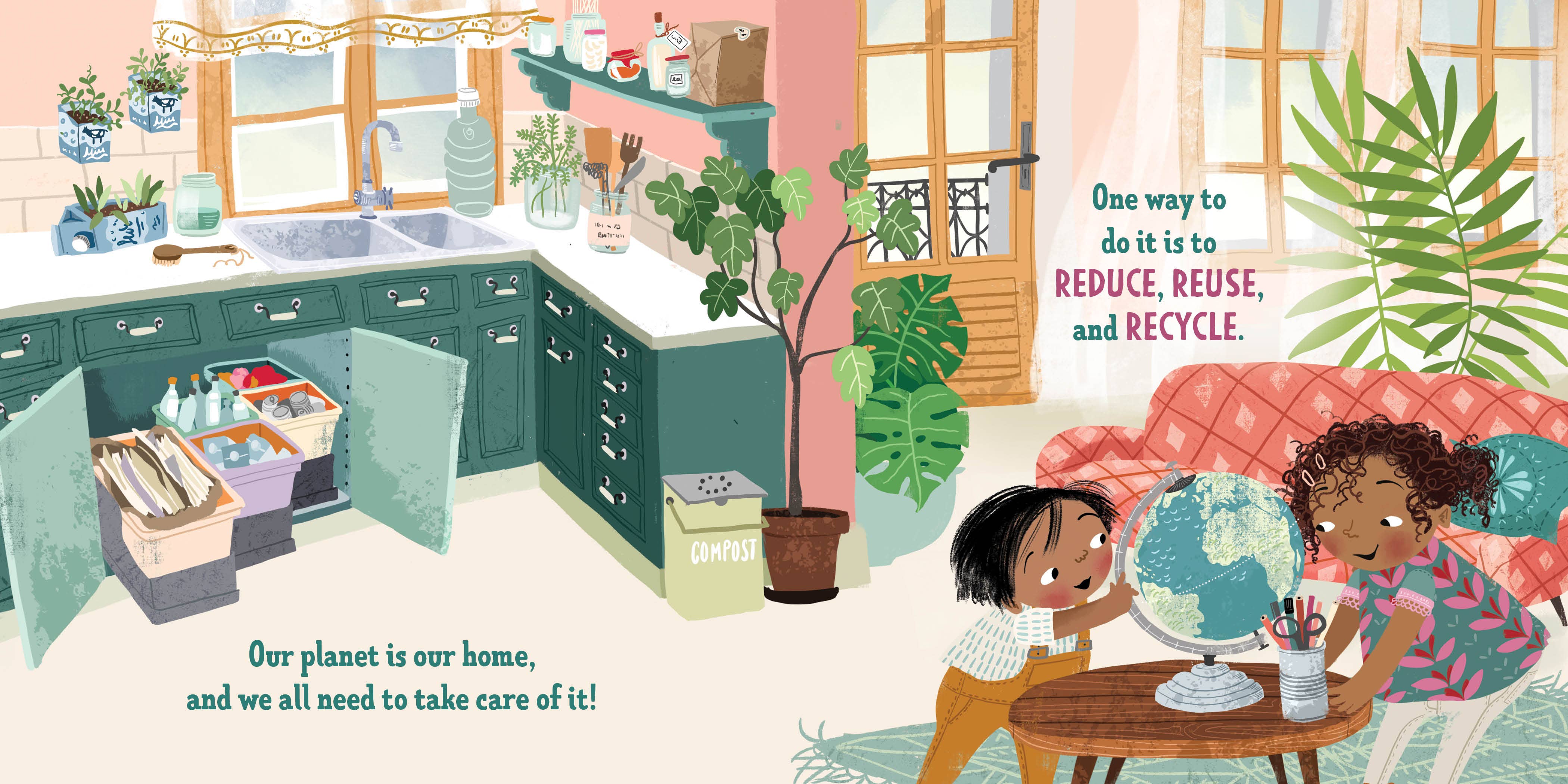 Sourcebooks - My First Book of Reduce, Reuse, and Recycle (BB)