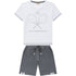 Set & Match Grey/White Set