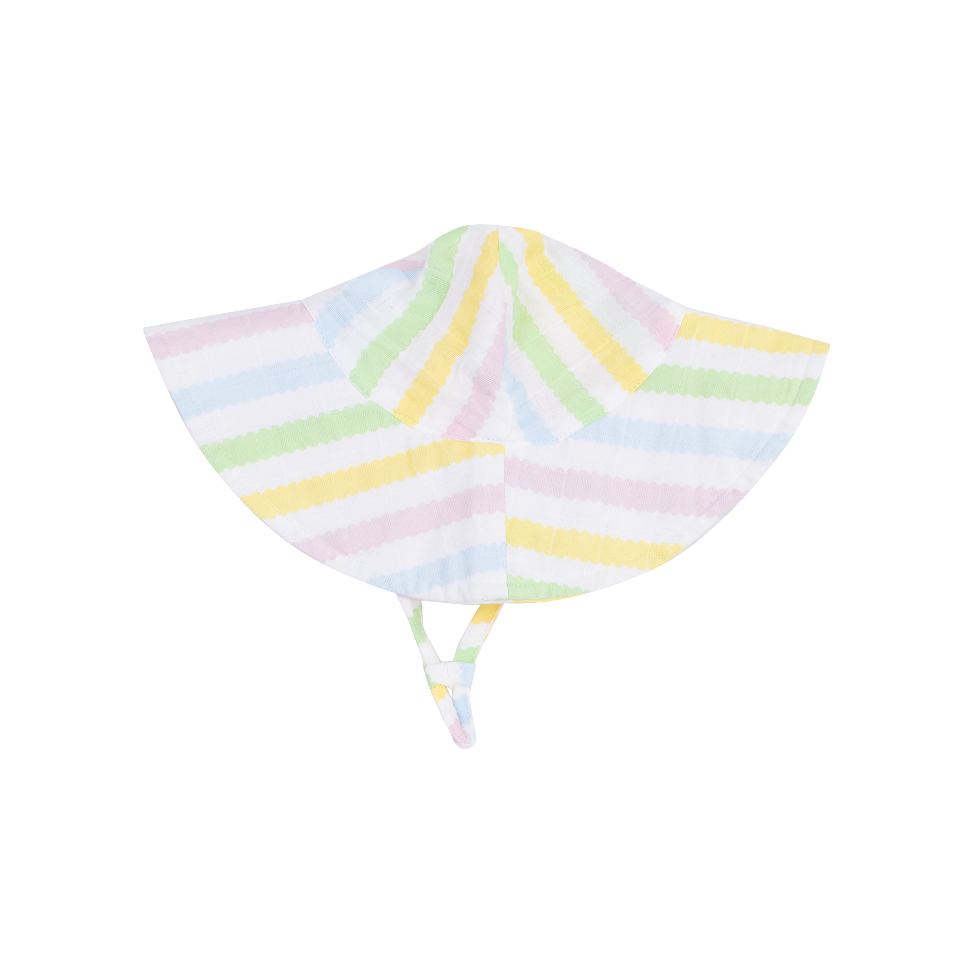 Ric Rac Stripe Wide Brimmed Sunhat S25