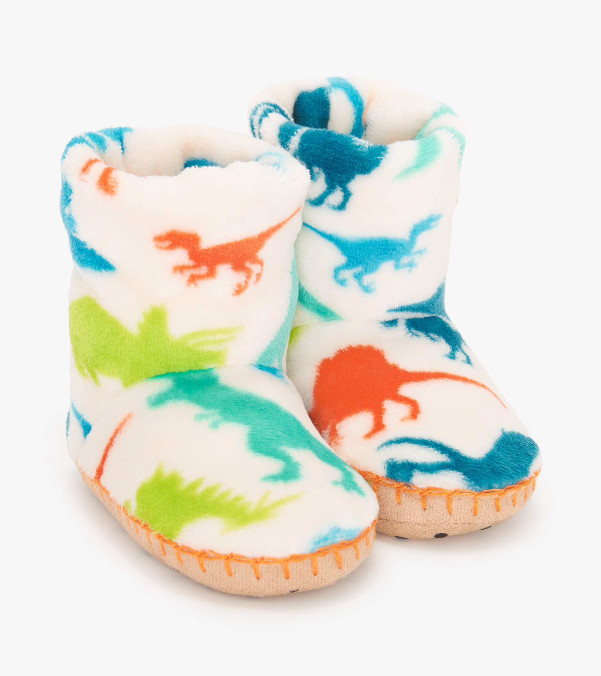 Fleece Dino Slippers
