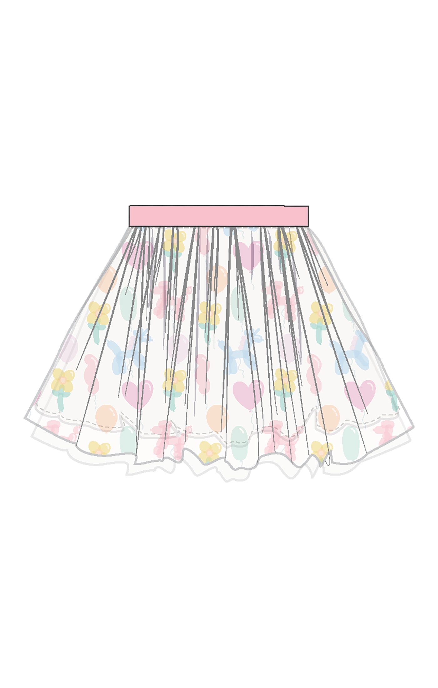 Birthday Tutu Skirt W25
