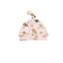 Knotted Hat - Puppy Alphabet Pink