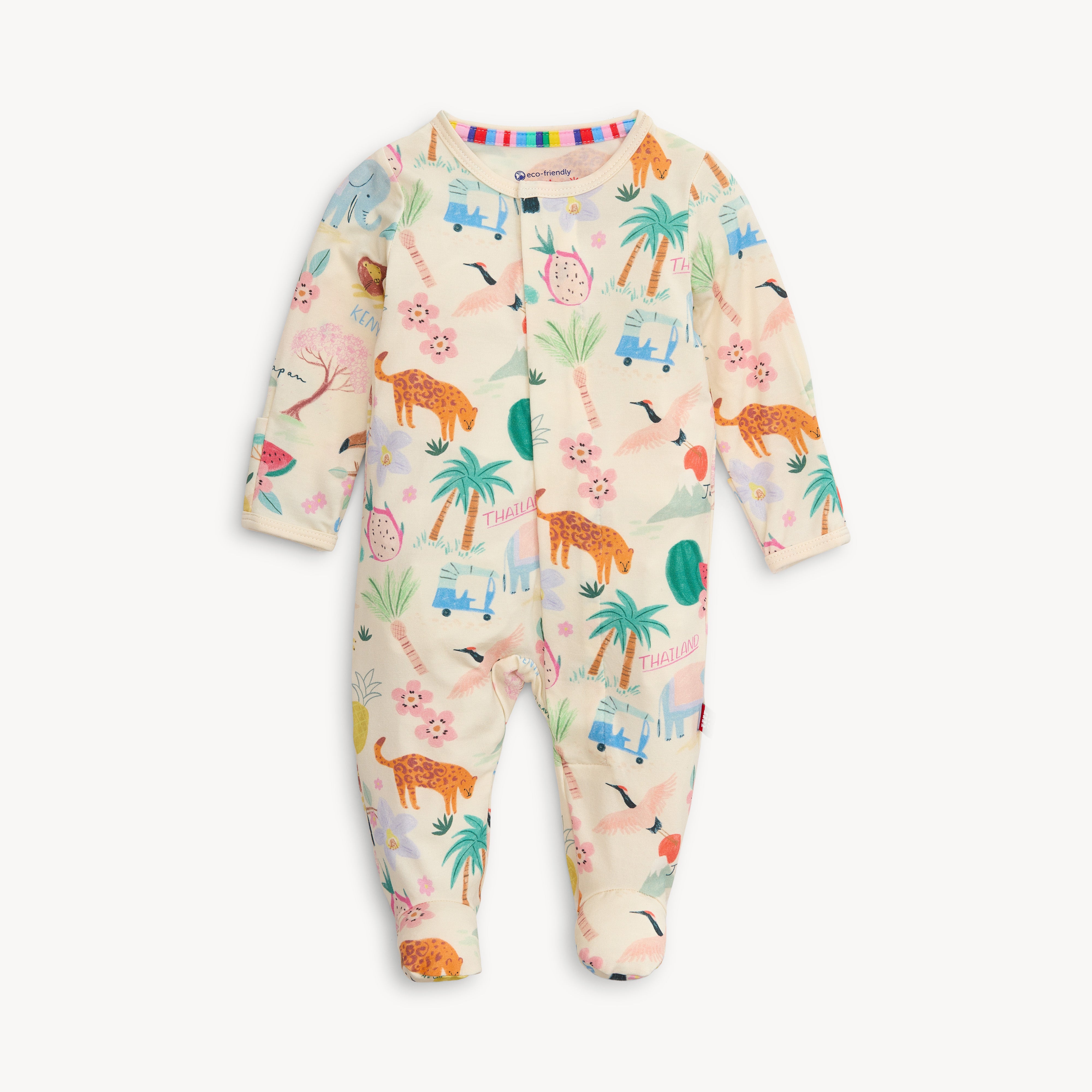 Wanderlust Wildlife Modal Footie S25