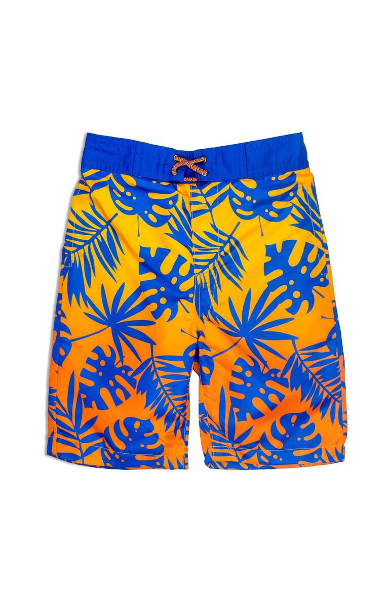 Swim Trunks - Blue Palms