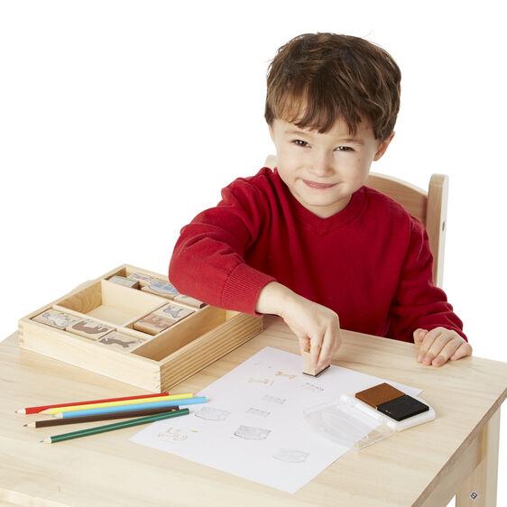 Melissa & Doug Horses Stamp Set