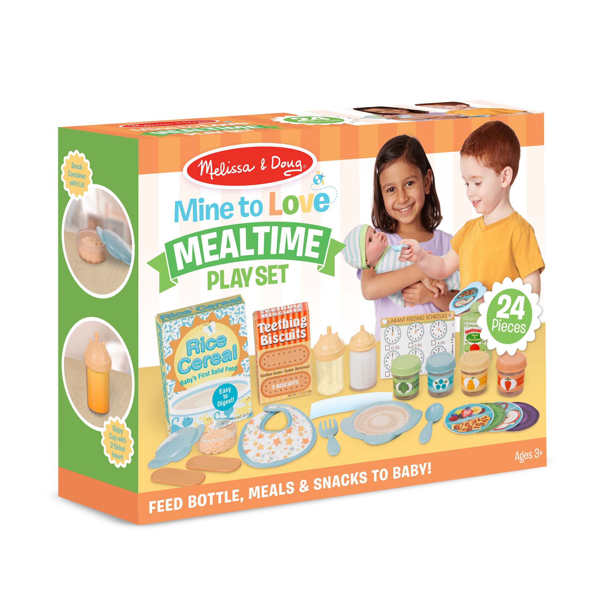 Melissa & Doug Mine to Love - Mealtime Play Set