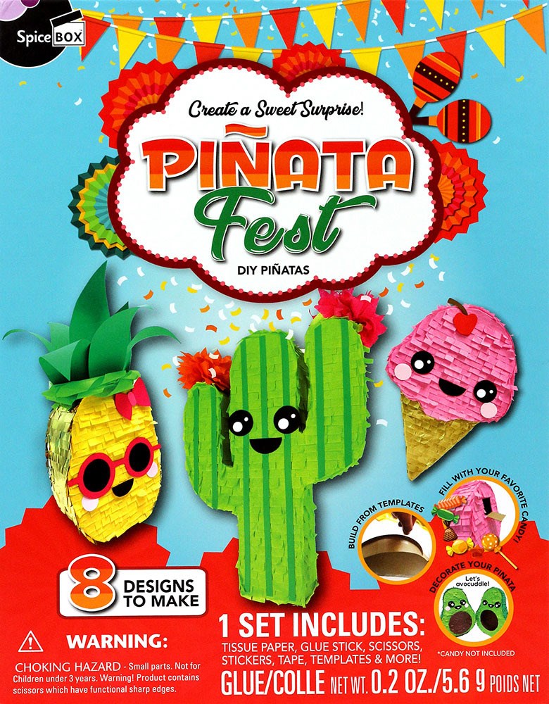 Spice Box Pinata Fest DIY Pinatas – JadaBug's Kids Boutique