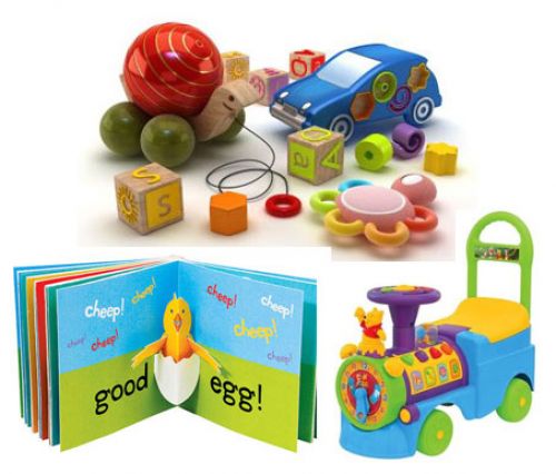 Big Basket of Toys Rental - 6-12 Months Old Child