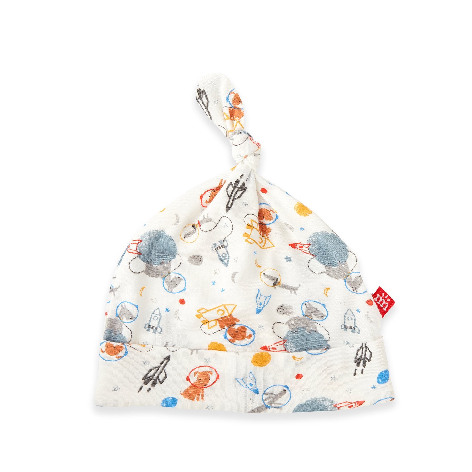 Eco Friendly Modal Knotted Hat - Astro Pups