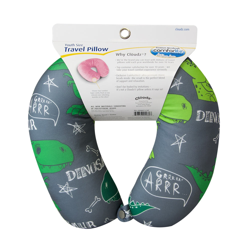 Cloudz Microbead Travel Neck Pillow