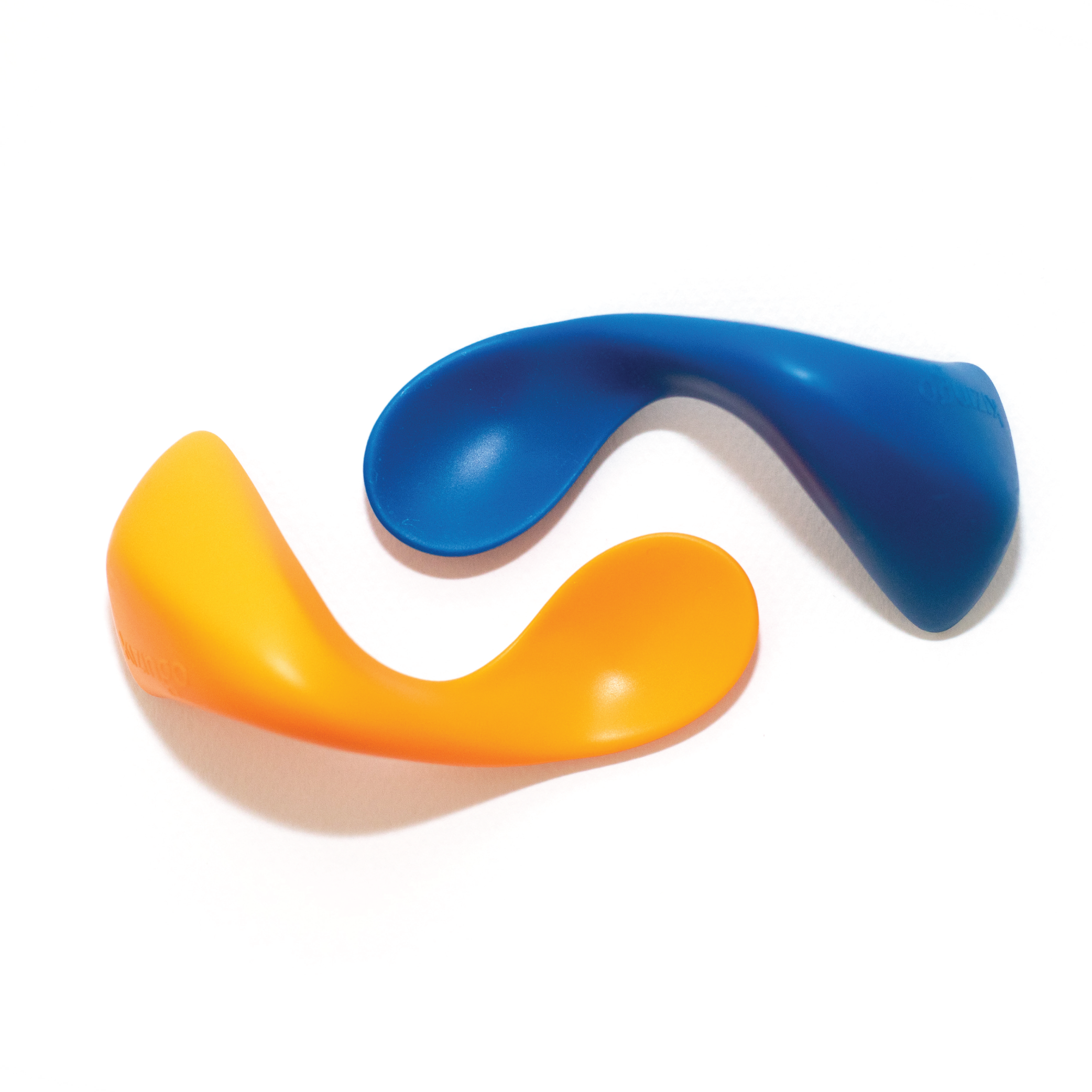 Right-Handed Toddler Spoon Twin Pack - Wave & Mango