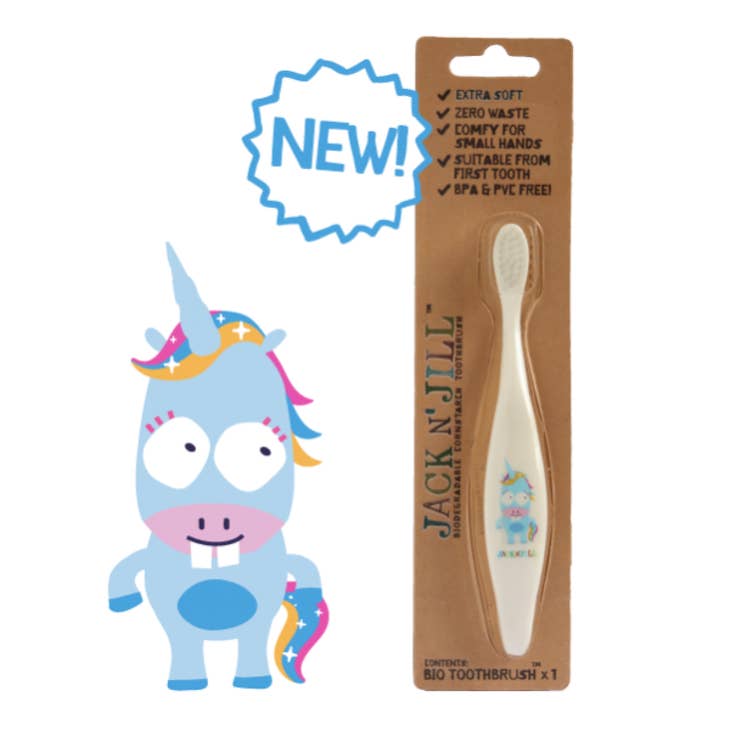 Jack N' Jill Bio Toothbrush - Extra Soft - Unicorn