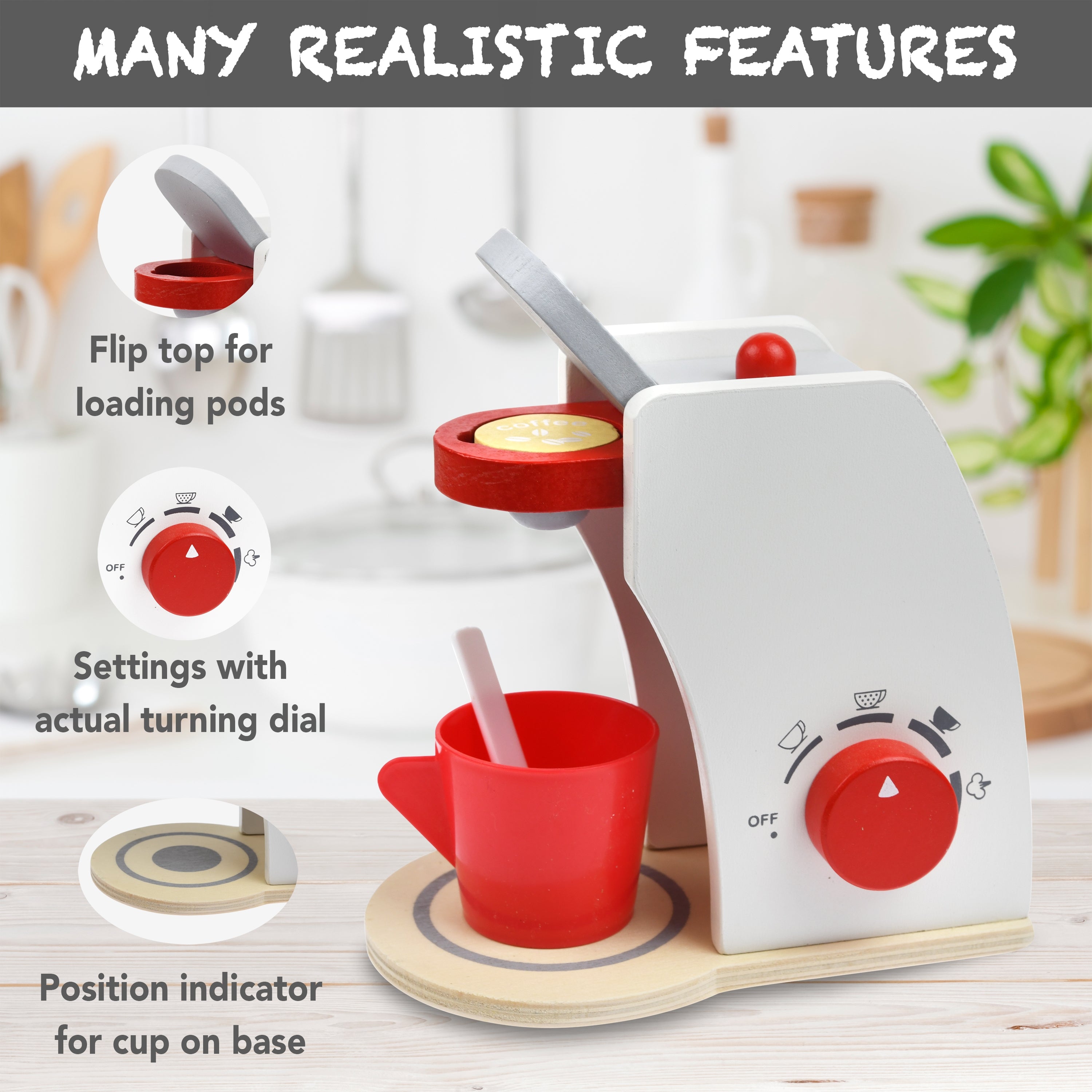 Kid’s Coffee Maker Playset