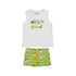 Swim shorts w/ shirt set- Jungle