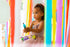 Glo Pals Character Friend w/ 2 Light Up Cubes - Blair Blue