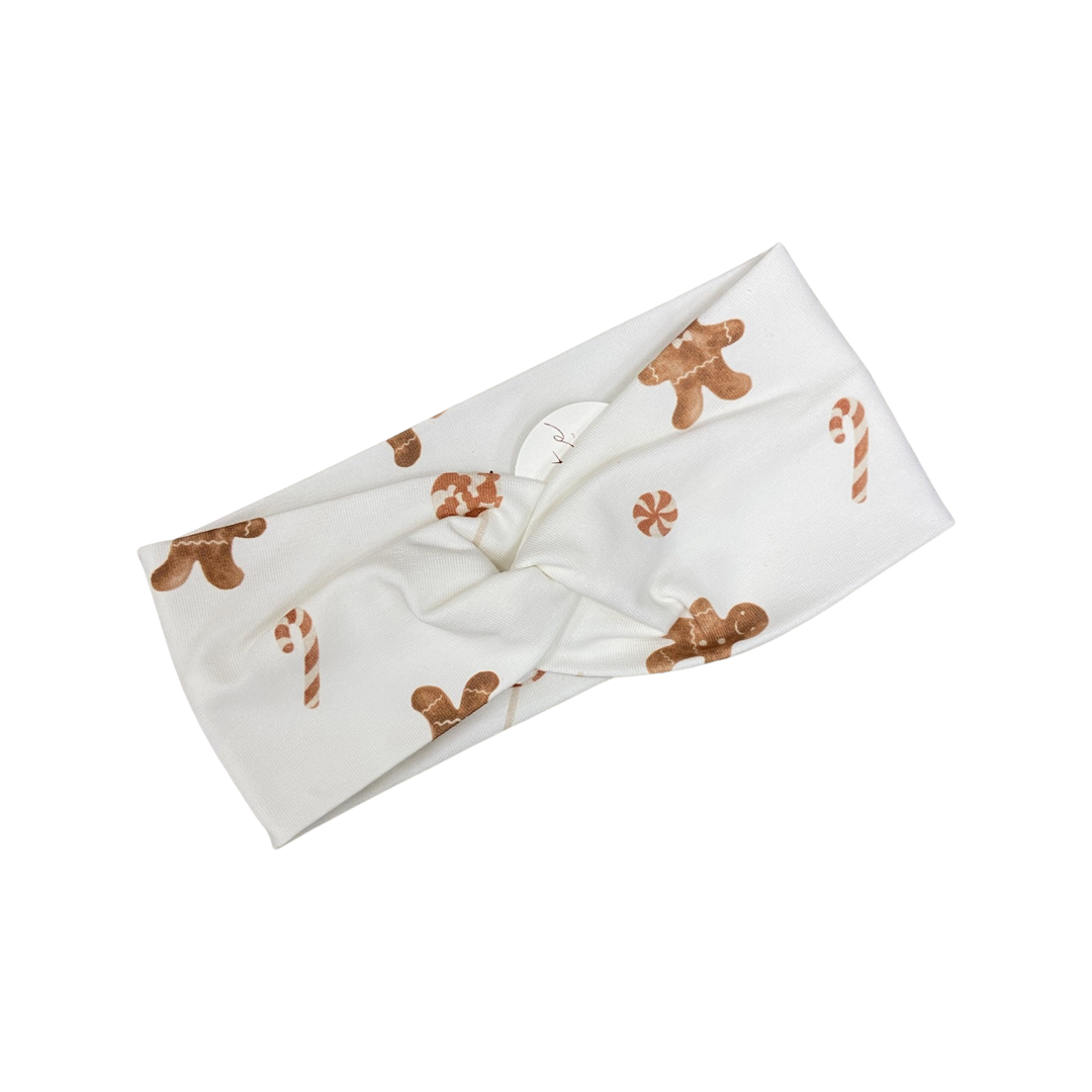 Baby Headband-Gingerbread